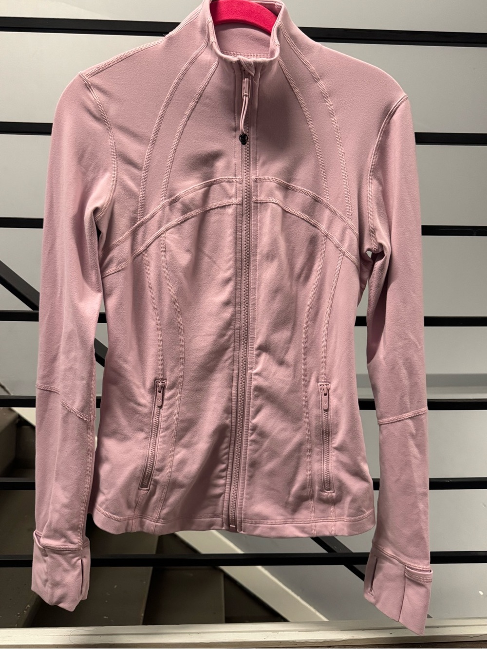 lululemon athletica Light Pink Lilac Full-Zip Define Jacket